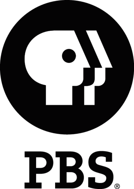Public Broadcasting Service (PBS) Registered Trademark (Vertical display)
