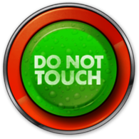 Do Not Touch Green:orange Button