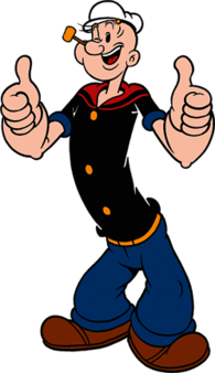 Popeye Thumbs Up