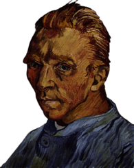 Vincent Van Gogh Self Portrait Without Beard