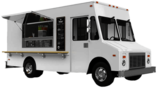 White Food Truck