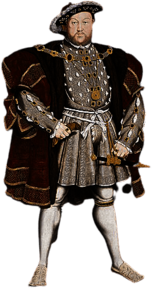 Portrait of Henry VIII standing