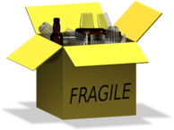 Cardboard Box Fragile