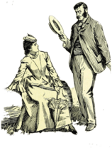 Victorian Couple Seduction Scene