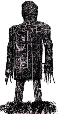 Wicker Man Black and White
