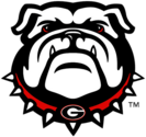 Georgia Bulldogs mascotte head