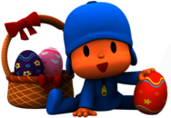 Pocoyo Found Easter Eggs