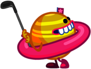 Major Moony the Cosmic Loony Golfing