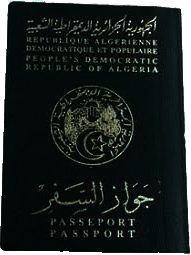 Passport Republic of Algeria