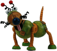 Little Robots Messy Tongue Out