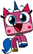 Princess Unikitty Jumping