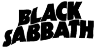Black Sabbath Logo Black