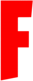 Fortnite logo F red