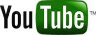 YouTube green logo banner
