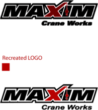LOGO-MAXIM Crane Works