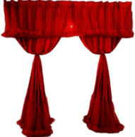 Indian Style Red Curtains