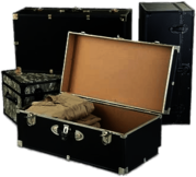 Set Of Military Footlockers