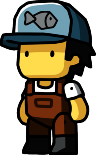 Scribblenauts Fishmonger