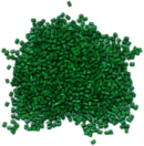 Green Plastic Pellets