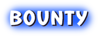 Bounty Logo Blue Background