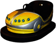 Yellow Dodgem Car