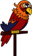 The Loud House Character Sergio the Parrot