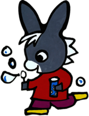 Trotro Blowing Soap Bells