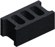 Black Construction Brick