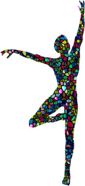 Dancing Woman Mosaic