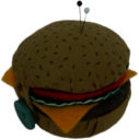 Hamburger Pin Cushion