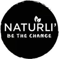 Naturli logo round black