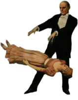 Kellar Magician Levitation Vintage Illustration