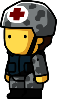 Scribblenauts Military Medic