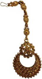 Gold Tone Maang Tikka