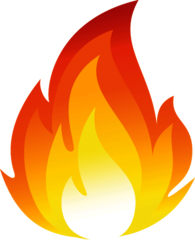 Cartoon Fire Flames