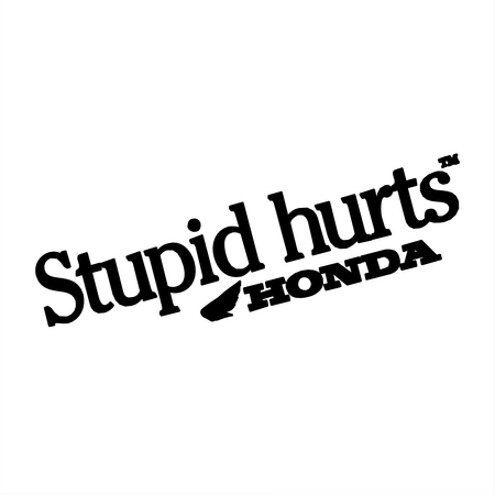 Stupid hurts