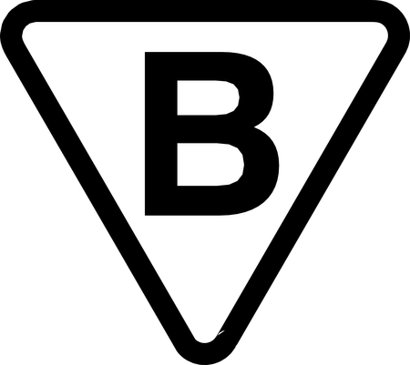 B