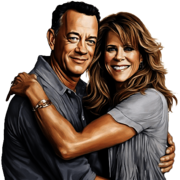 Tom Hanks and Rita Wilson