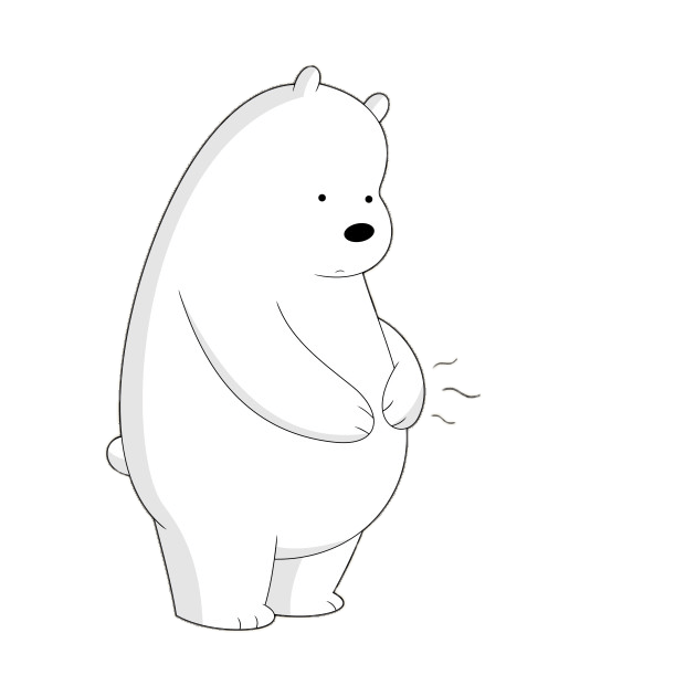 Ice Bear Is Hungry