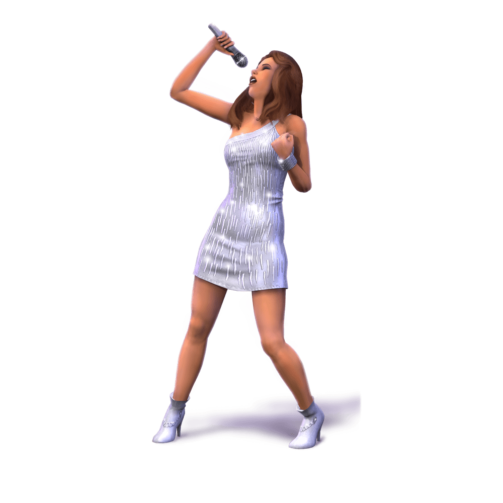 The Sims Singing Girl