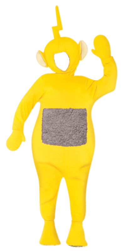 Teletubbies Lala Costume Adult