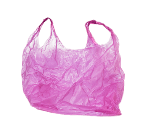 Plastic Bag Pink