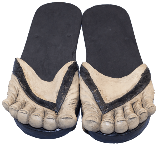 Sandals With Fake Toes