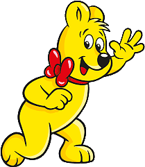 Haribo Goldbear Waving