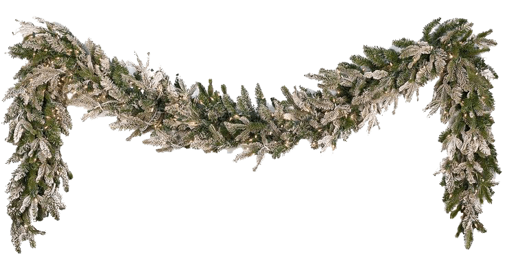 Garland Christmas Snow