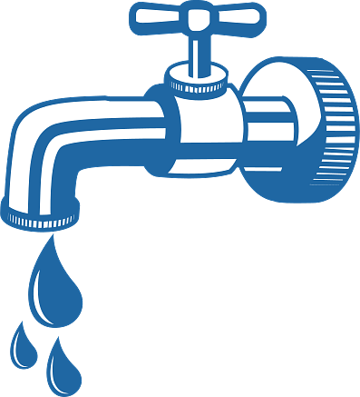 Drops Coming Out of a Tap