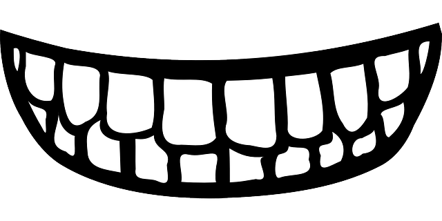 False Teeth Clipart