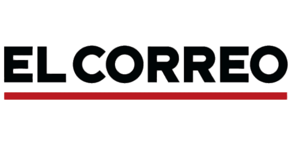 El Correo Newspaper Logo Red Line