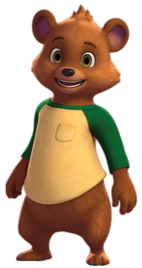 Goldie & Bear Smiling