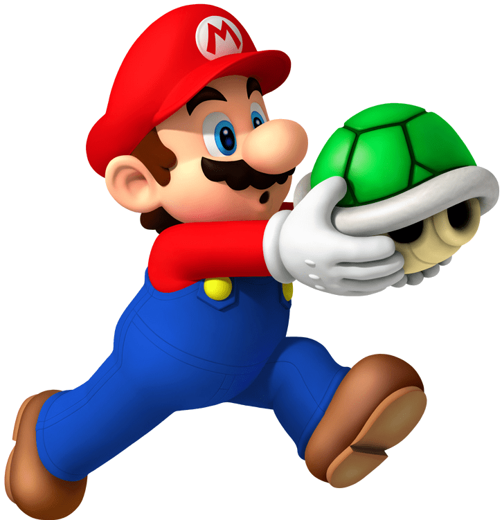 Mario With Shell